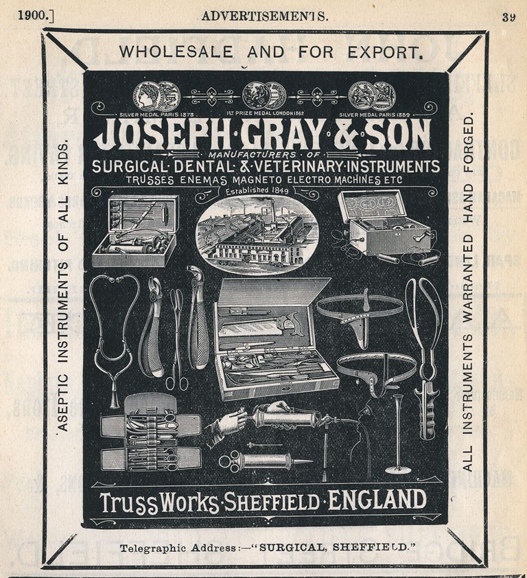 Joseph Gray Advert