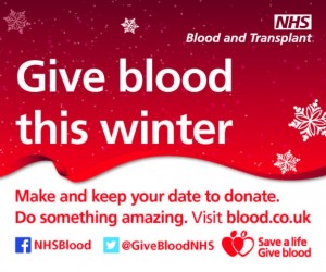 Give Blood, the best gift of all this Christmas