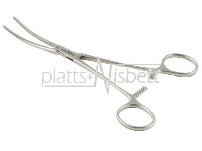 Debakey Coarctation Clamp, Curved - PN0052