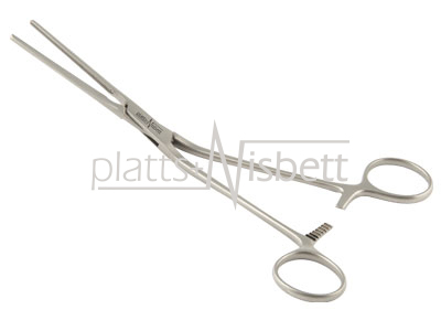 Debakey Coarctation Clamp, Angled Shank - PN0078