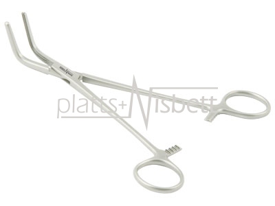 Debakey Hysterectomy Clamp, Angled Jaws - PN0364