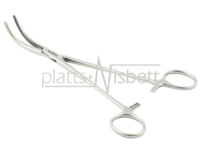 Debakey Hysterectomy Clamp, Deep Curved Jaws - PN0366