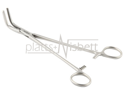 Debakey Hysterectomy Clamp, Angled Jaws - PN0367