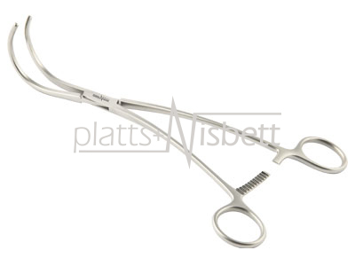 Debakey Modified Semb Ligature Passing Forceps, Full Curve, Serrated Tips - PN0417