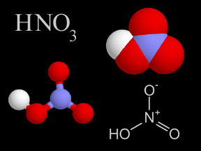 HNO3 Molecule