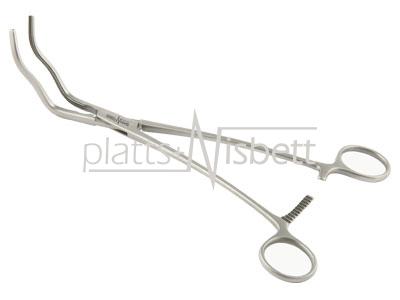 Debakey Aortic Clamp, S Shape - PN0105 | Platts & Nisbett